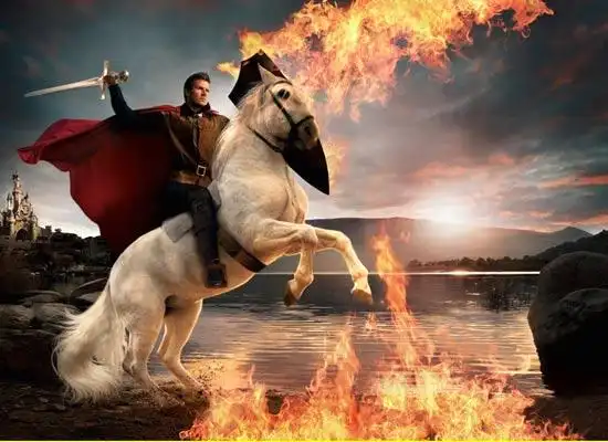 喜欢小贝的快来看啊:白马王子现身啦!