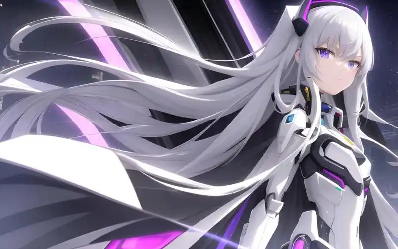 两种不同风格的白毛机甲少女,速来pick你的老婆!(内含彩蛋)