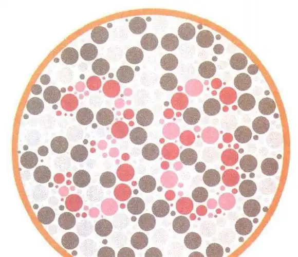 5张色觉测试图,第3张看到是1而不是数字7,驾校也不敢收你!