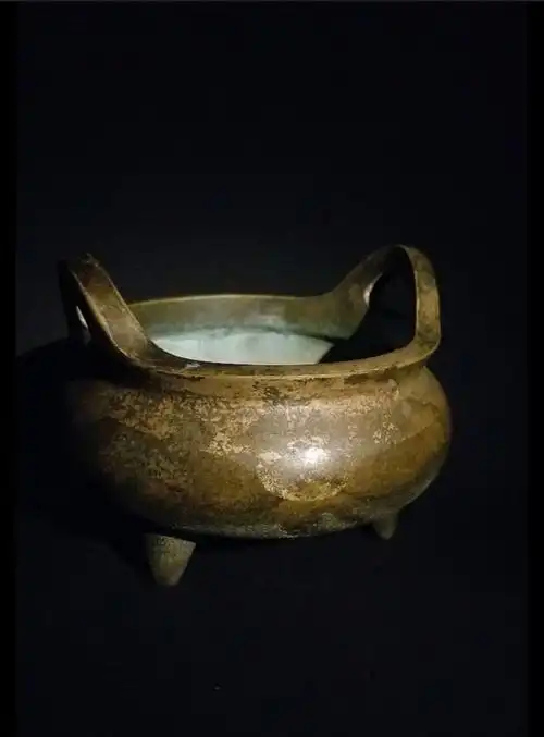 大明明宣德炉明代珍品香炉文房古董拍卖会收藏品茶道