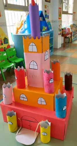 开阔眼界, 动动脑,绘一绘, 最具创意的城堡, 鞋盒,酸奶盒,卫生纸筒