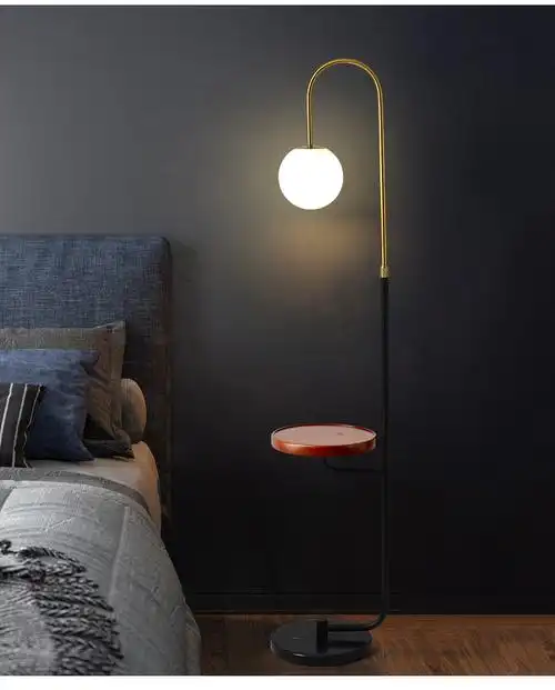 米光惠佳轻奢卧室落地灯创意时尚温馨家用立式茶几落地灯现代简约沙发