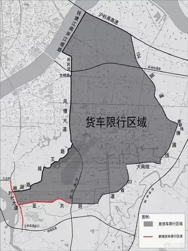 6月28日起,萧山货车限行范围扩大!新增时代大道,亚太路等