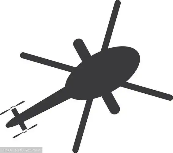 直升机标志图标设计