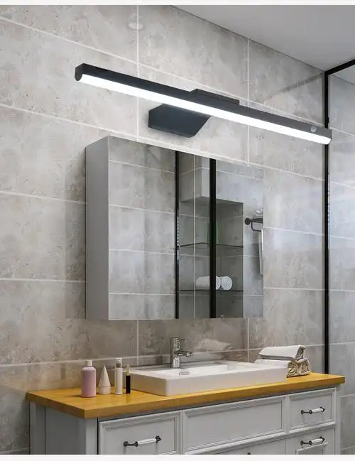 小米mi通用人体感应镜前灯免打孔安装led洗手间超长条自带开关补光