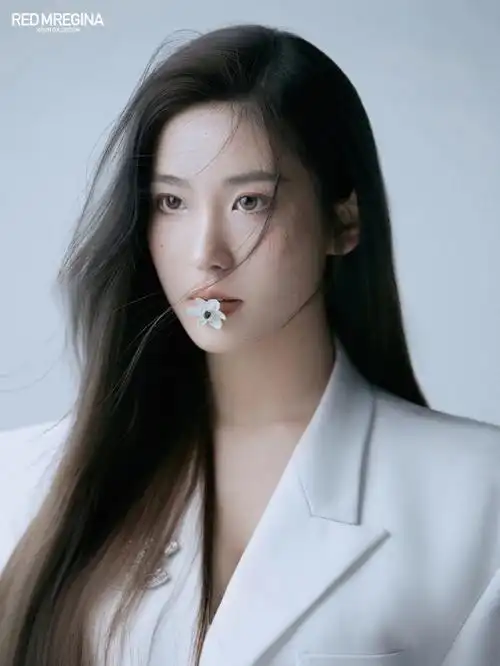 氧气肖像写真07白色西装气质女神60