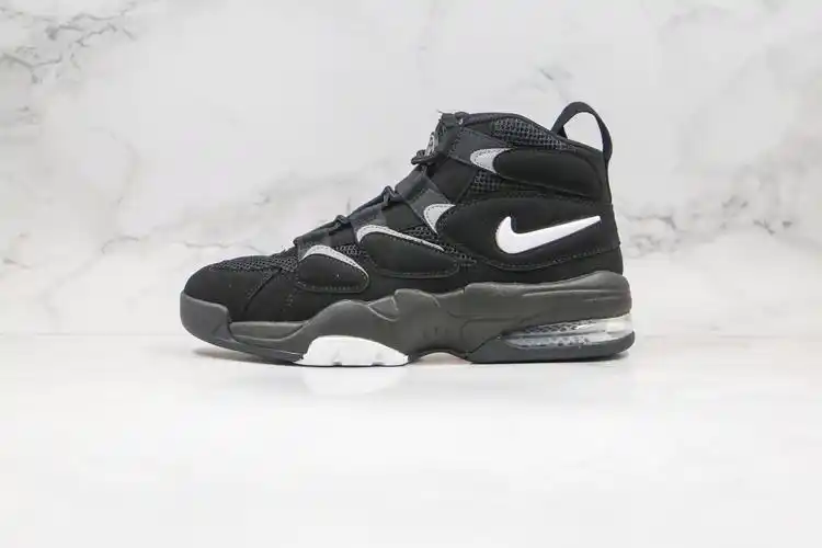 b60 | 公司级 皮蓬2代 二代 篮球鞋 货号:472490 010 黑色 nike air