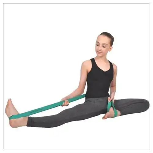 供应纯棉瑜珈伸展带 瑜伽带 瑜伽绳 瑜伽用品 拉力带 瑜伽动作带