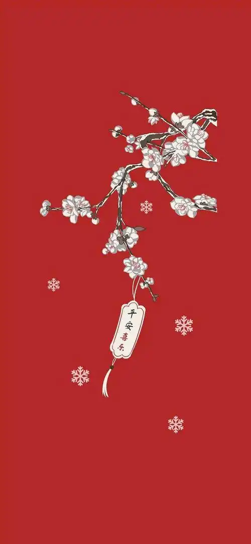 2022新年好运红色系壁纸