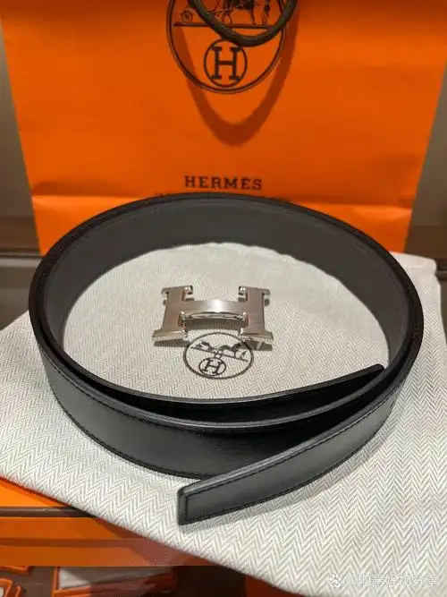 hermes 爱马仕男士双面h皮带