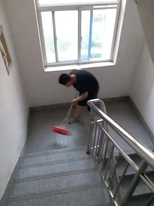 今天我是保洁员