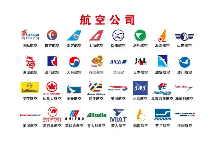 航空公司logo