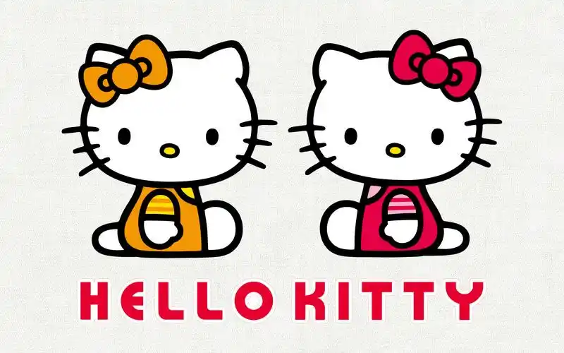 hello kitty可爱卡通宽屏桌面壁纸