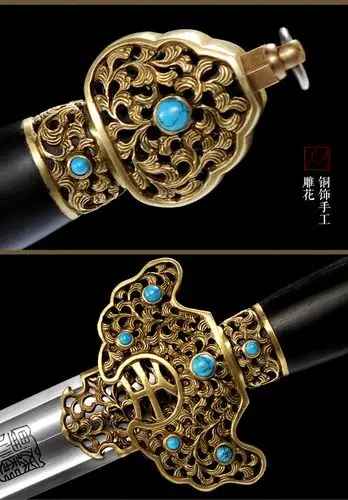 大师沈州 大明七星剑 沈广隆剑铺 龙泉沈广隆宝剑传统剑收藏剑sgl