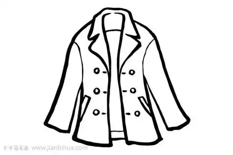 外套的简笔画外套的简笔画图片大全图片