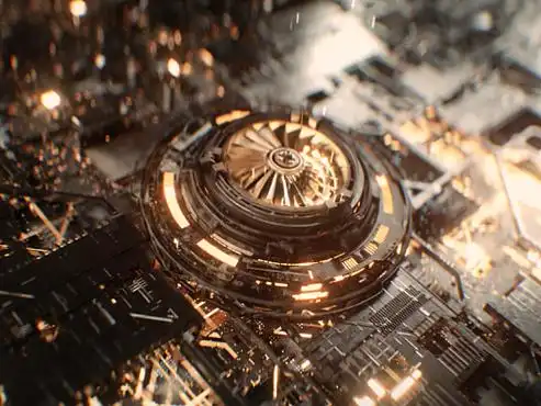 科技感机械风扇