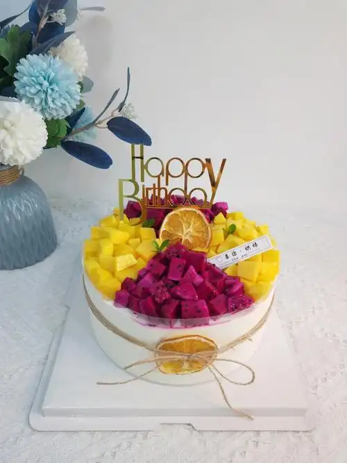 水果款简约款水果蛋糕