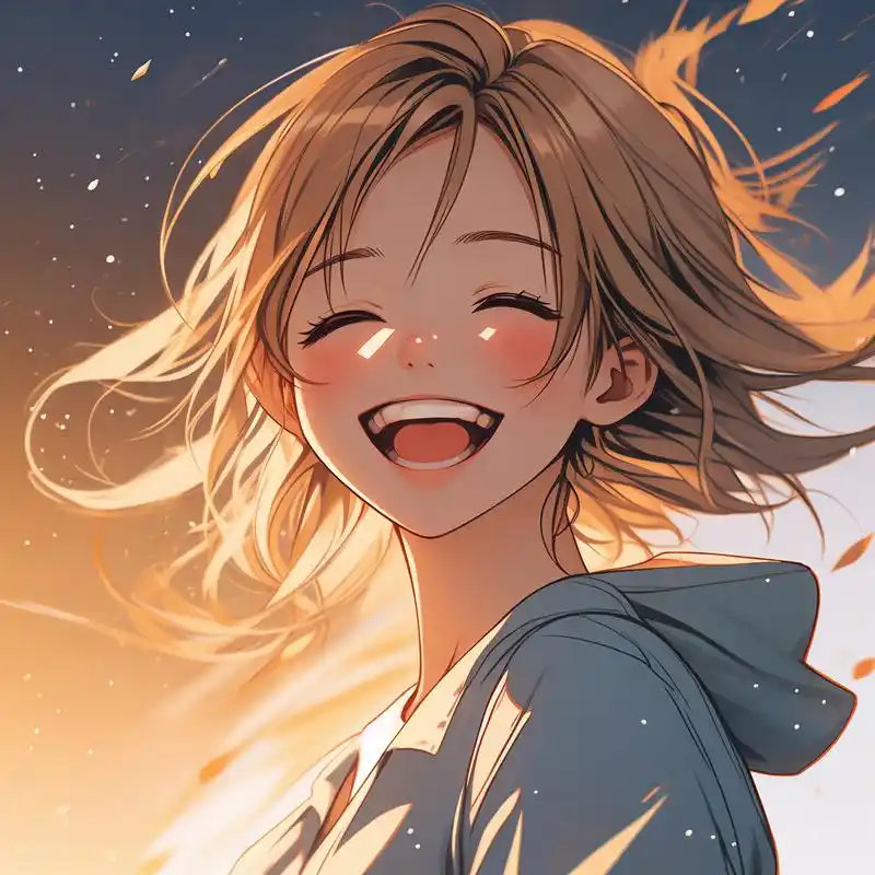 漫画风格头像,充满阳光正能量98 谁能拒绝一个阳光的漫画头像呢?