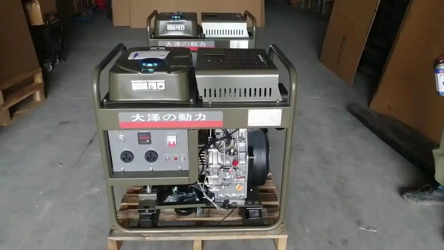 小型开架柴油发电机.