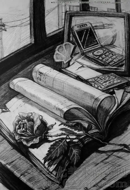 2010年清华大学美术学院优秀试卷(设计素描)34_清华大学美术学院2010