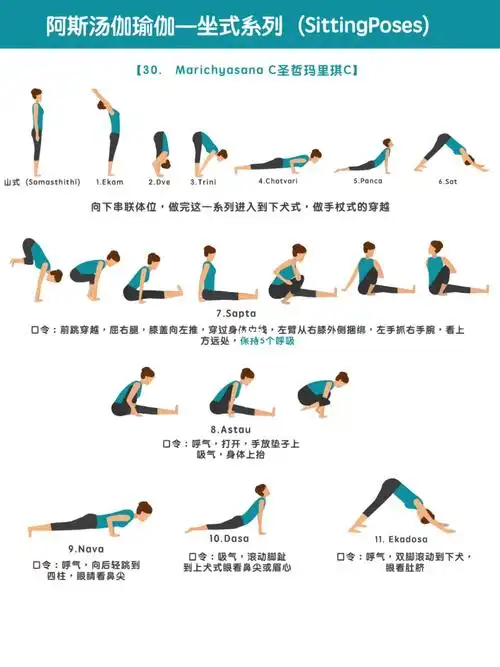 🧘‍♀️圣哲玛里琪c:随着每一次吸气,呼吸都到达脊椎,打开胸部