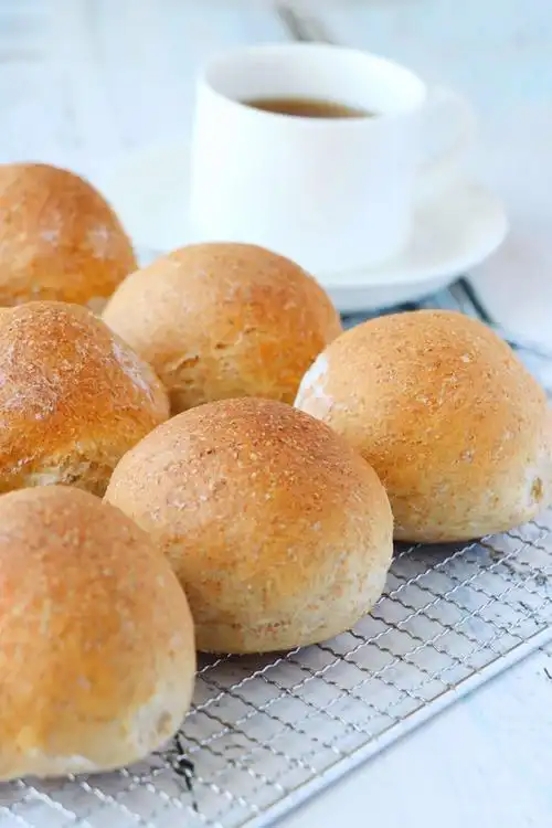 全麦小餐包厨房大图模式 - 美食杰移动版