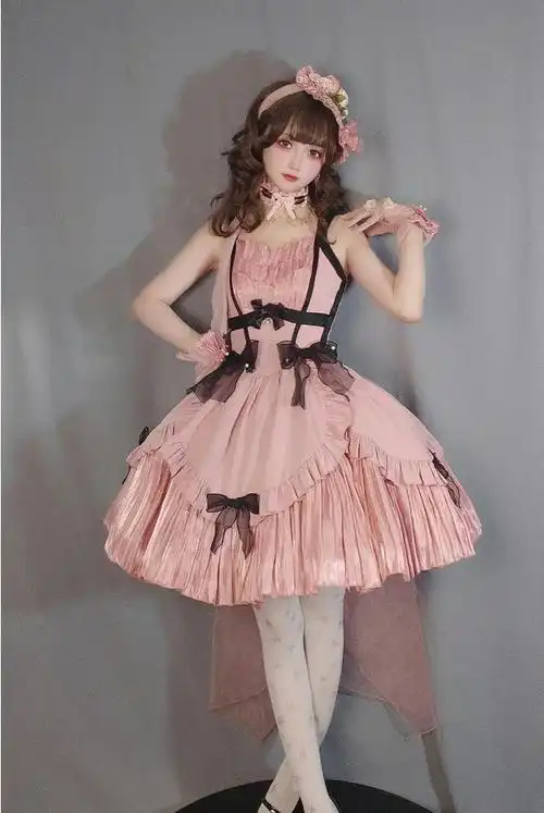 被芭蕾风洛丽塔美到了,优雅又古典!原来洛丽塔不只是"甜美"风