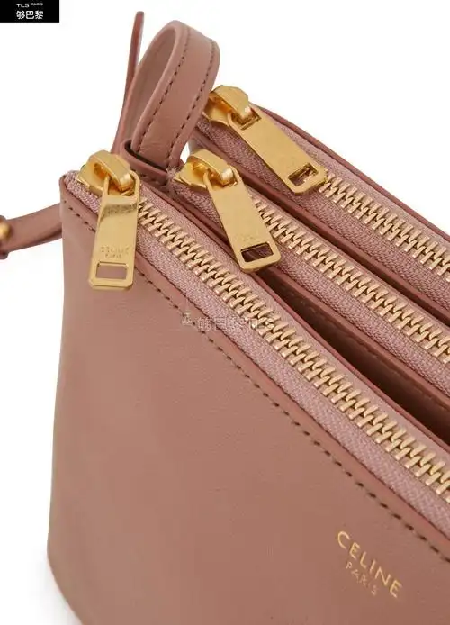 【包邮包税】 celine赛琳思琳 21年春夏 女士 单肩包 小号 trio 手袋