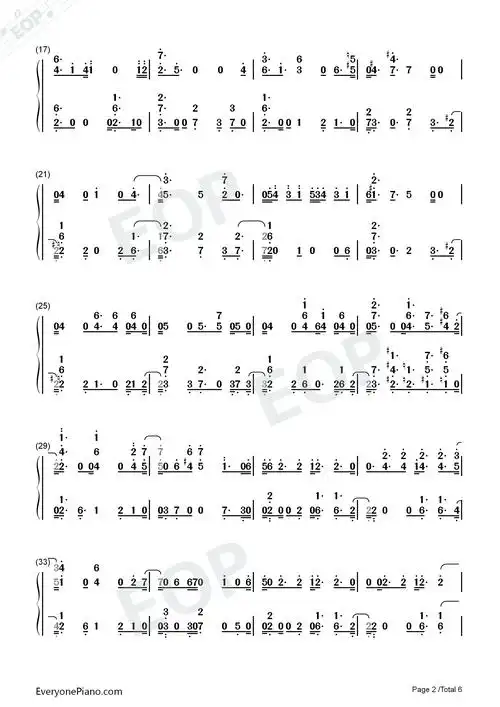 134340-防弹少年团双手简谱预览2