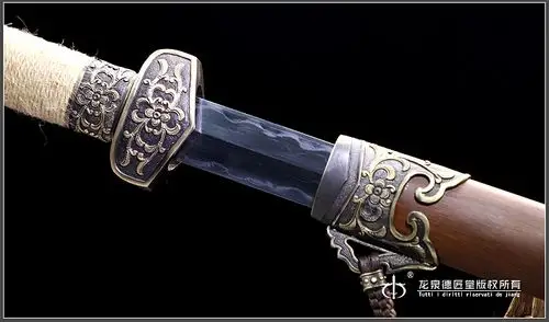 龙泉刀剑青霜双手剑加长版dj2721