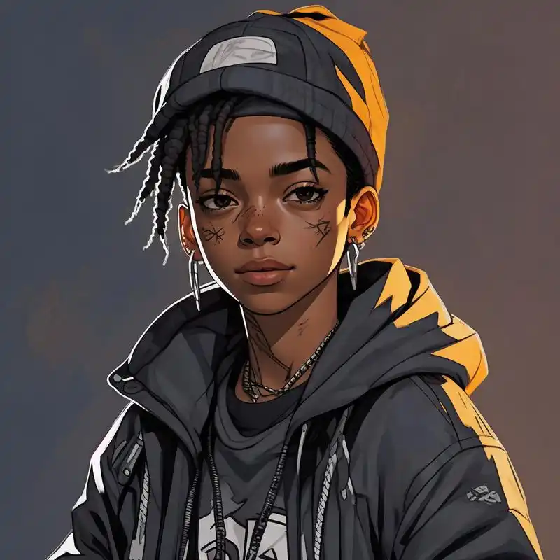 97美式嘻哈风头像来袭99 嘿,宝贝们!