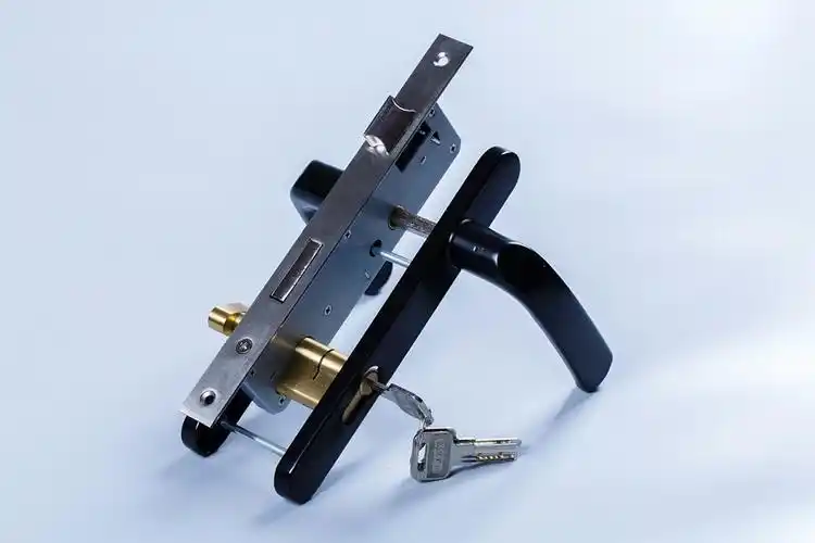 铝合金平开门锁