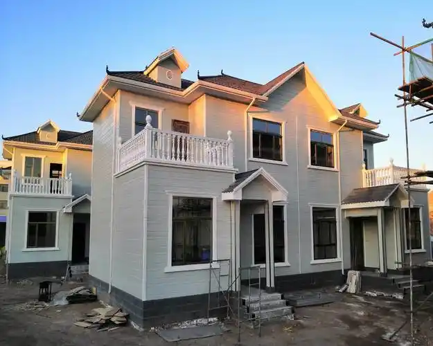 轻钢别墅已成为甘肃各地房屋建造的新主流