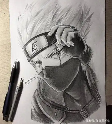 漫迷福音动漫人物素描分享