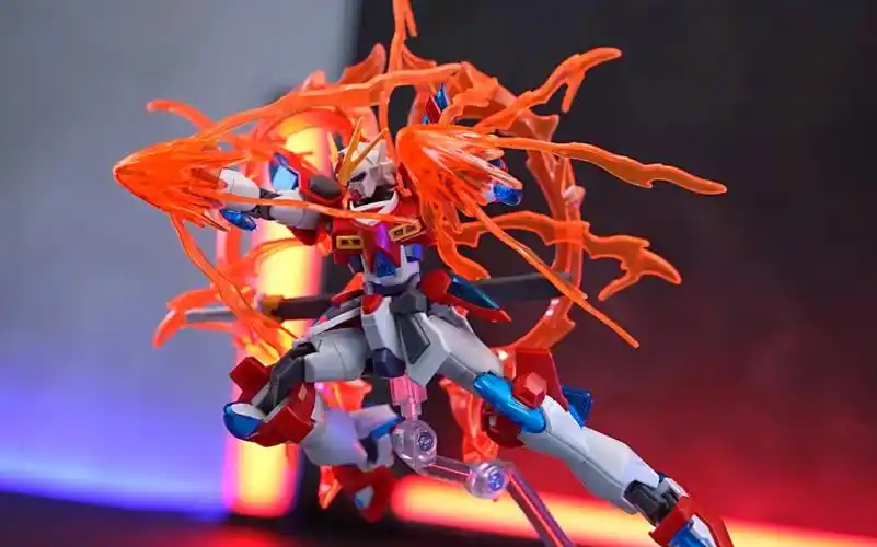 [再贩版]万代 2015年发售 hgbf 神木燃炎高达 蓝标再贩版 玩家素组