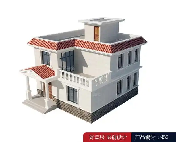 农村二层小洋楼图片