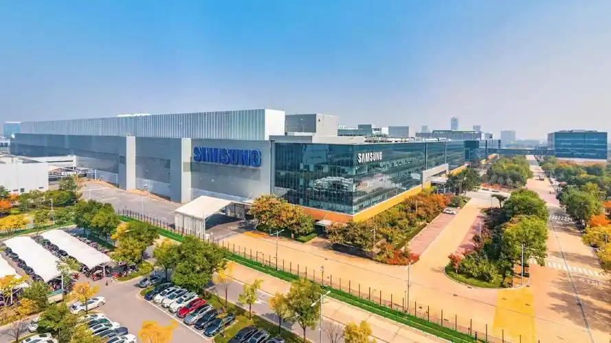 三星(中国)半导体有限公司外景.西安高新区宣传部供图