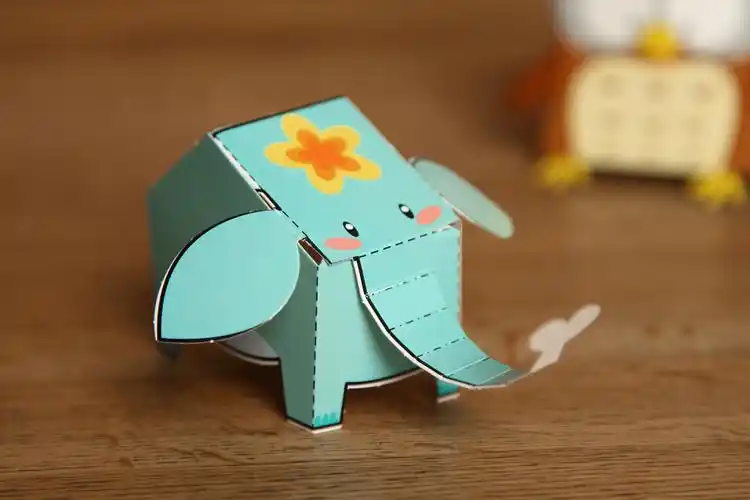 立体手工折纸制作纸模剪纸儿童益智玩具男女孩彩纸儿童益智玩具