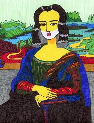 模仿画家画一画