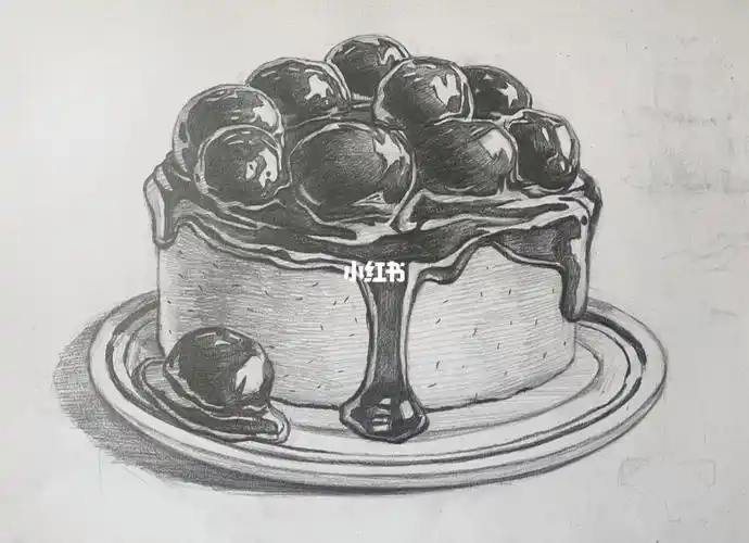 素描61蛋糕