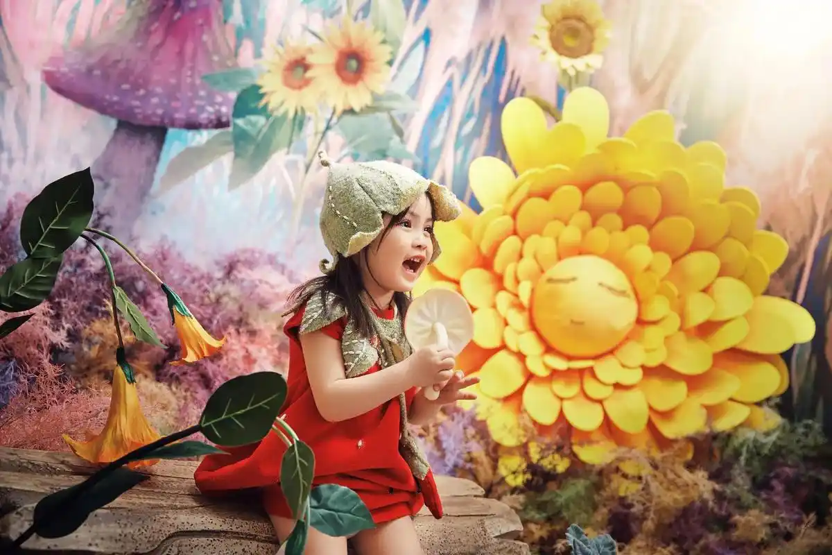 天真可爱美好是小朋友的代名词