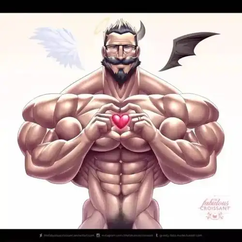 这一组肌肉爆炸的漫画,太无敌了!