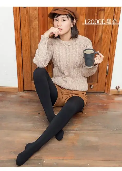 灰色连脚打底裤袜秋季中厚丝袜连裤袜女春秋款薄款打底袜秋冬加绒