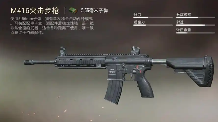 原创和平精英:新手选什么枪械好,这几款枪械最适合新手带上