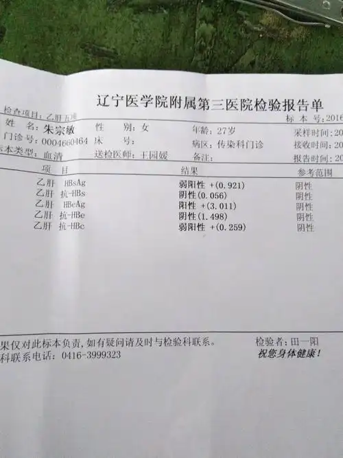 乙肝病毒dna定量结果6.53e 004是什么意思