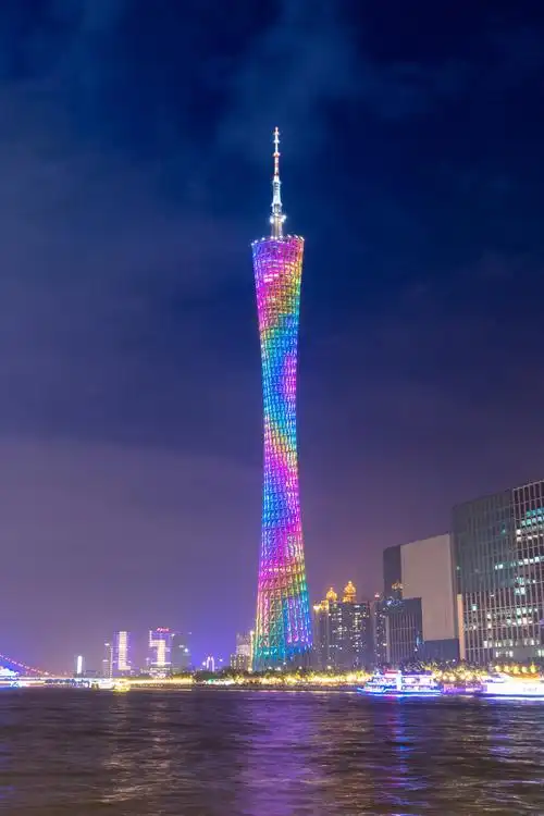 夜景练习 小蛮腰