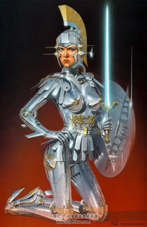 空山基大师手绘女人体画集 14册全集作品图片下载 百度云资源链接 1.