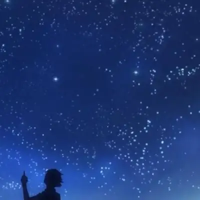 星空情侣头像大全唯美带字图片大全