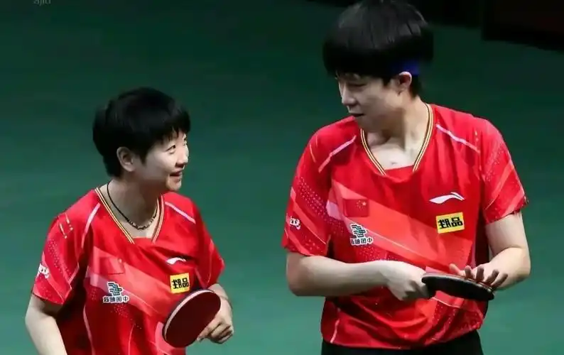 国乒cp真的好磕,真的好爱王楚钦和孙颖莎这一组合#王楚钦孙颖 - 抖音