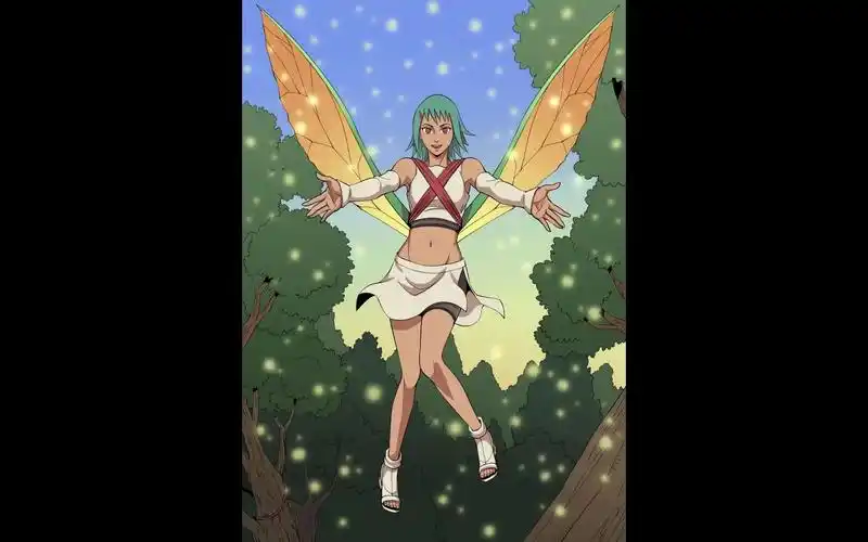 八十年老火迷绘火影忍者——七尾人柱力 枫